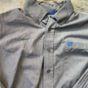 Cinch Mens Navy Western Shirt